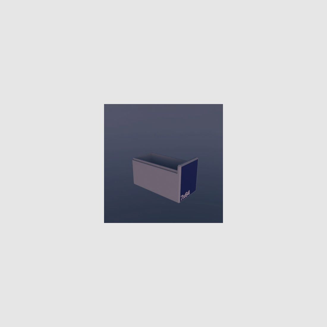 Filamelt Munitionsbox / 7x64 / ‘Schiebedeckel’ / Patronenbox, Ammo Box