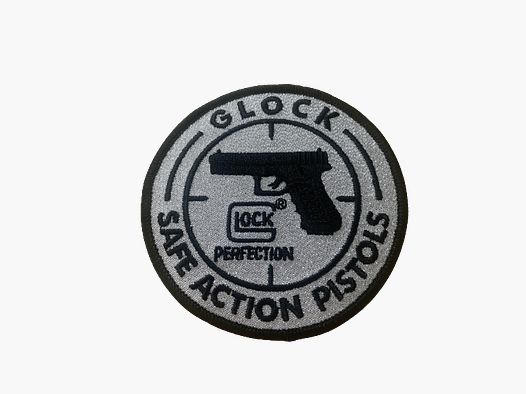 PATCH GLOCK "SAFE ACTION PISTOLS" - 90 MM