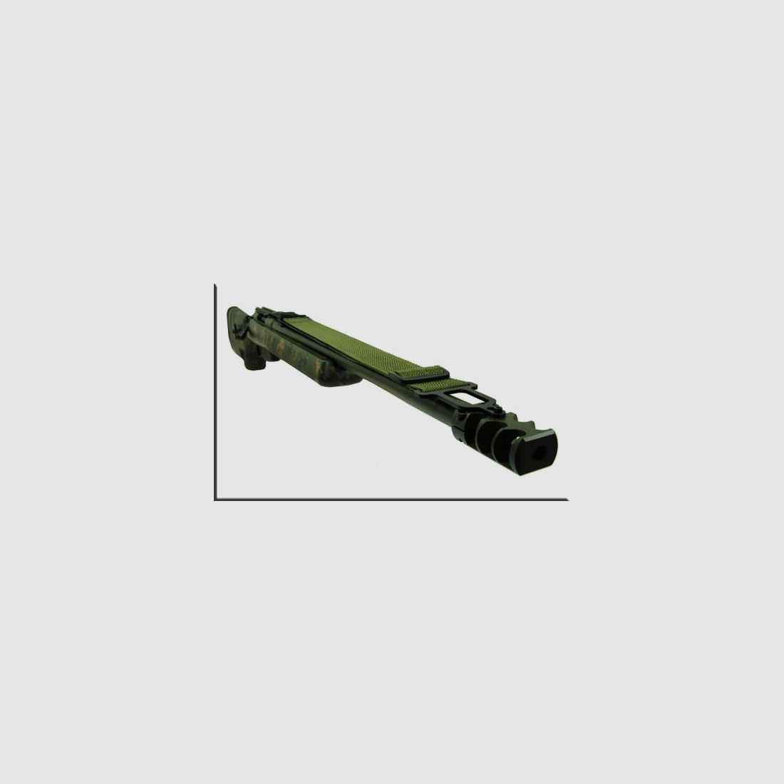 Flimmerband DELUXE-LANG B=40mm, L= ca. 55-68cm Olive-Grn
