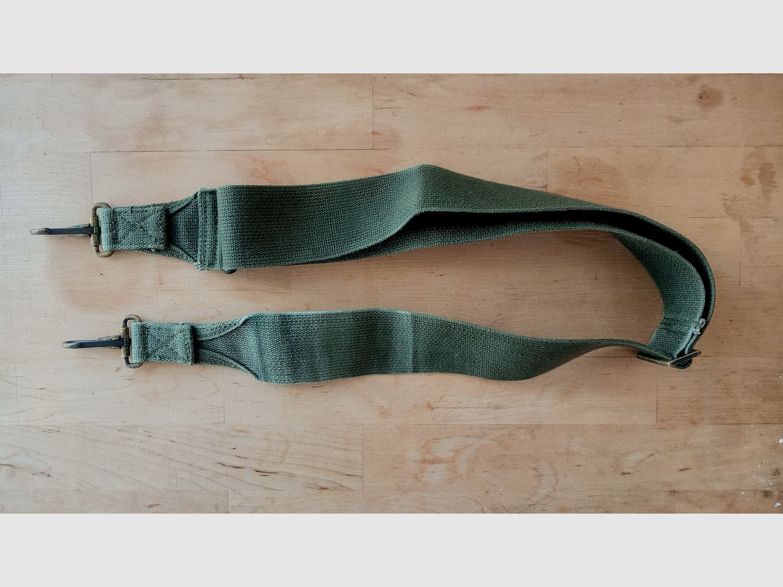 Originele US Army jaren '50 vintage geweerriem / wapenriem // Vietnamoorlog en Koreaoorlog / Thompson en M16