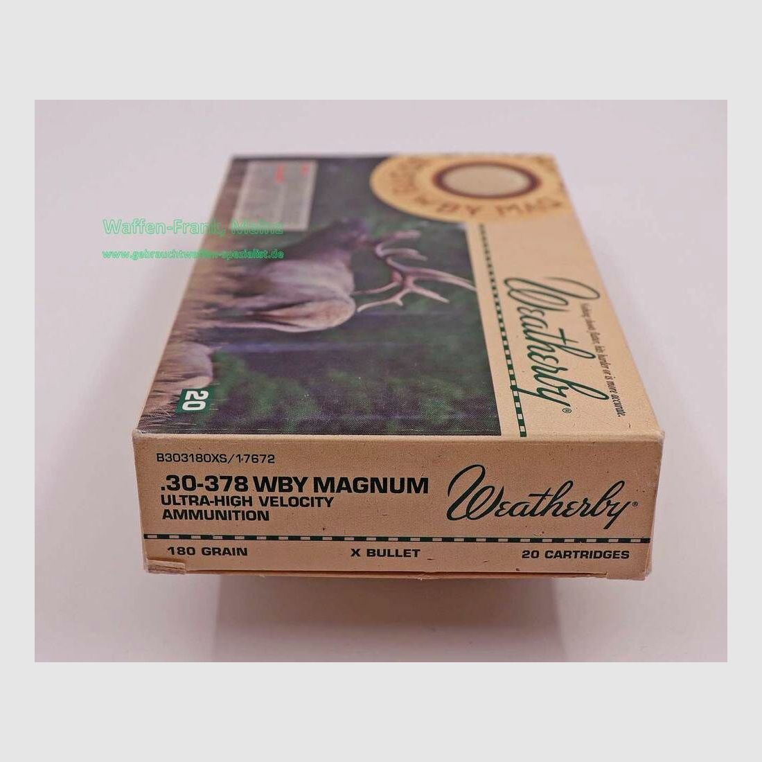 Weatherby - USA Büchsenpatronen .30-378WBY.Mag