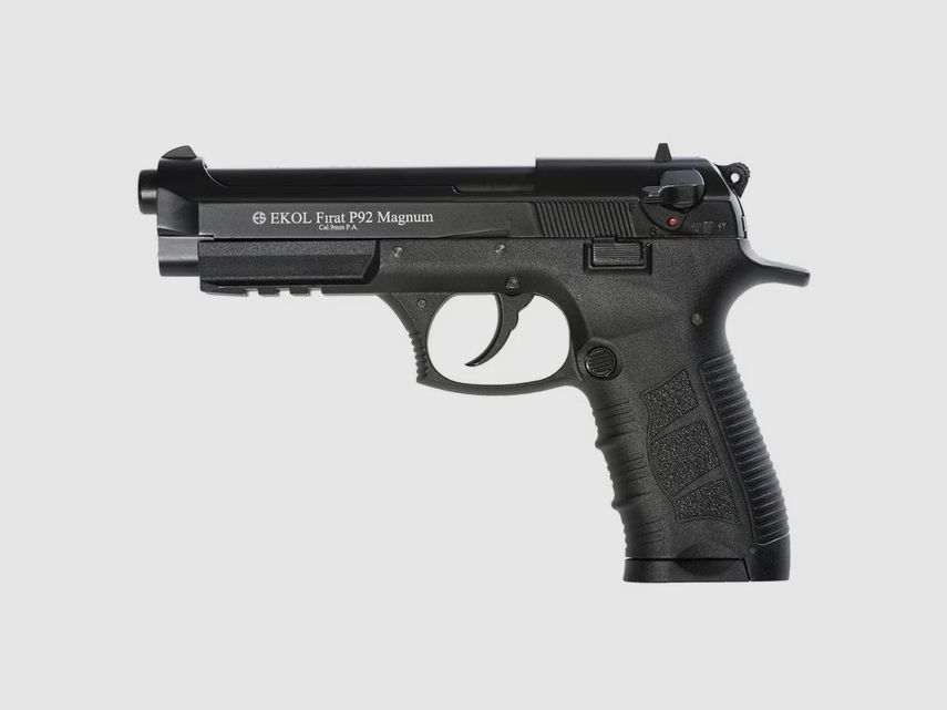 EKOL Firat P92 Magnum 9mm P.A.K. – Beretta 92F / M9 réplica - Envío a toda la UE
