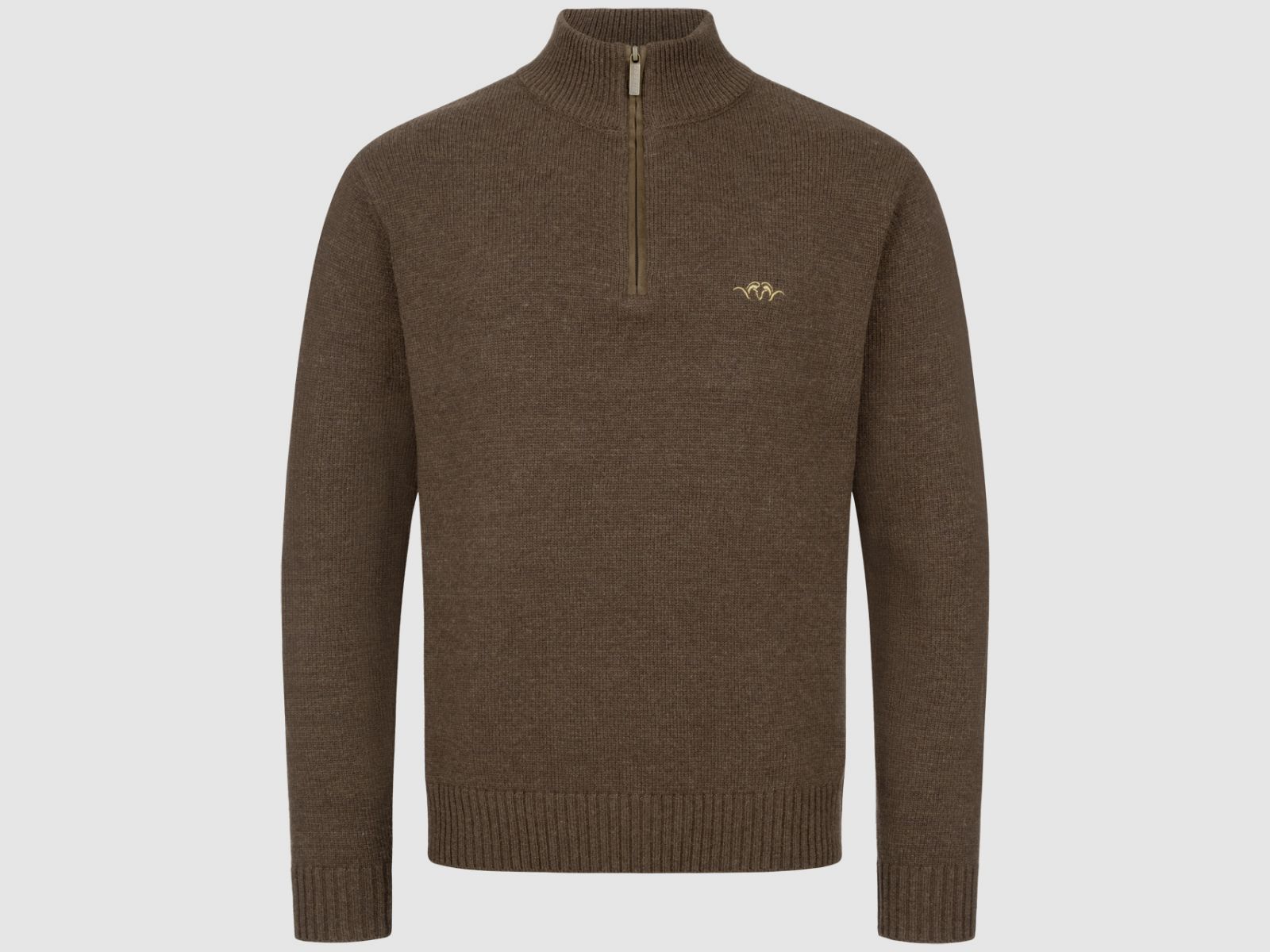 BLASER Herren Woll HZ Sweater Braun