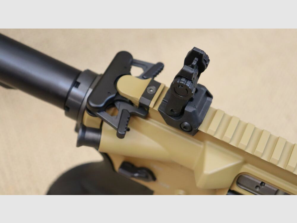 Haenel CR223 in Farbe Sand, inkl. Tasmanian Tiger Rifle Bag, sofort lieferb .223Rem