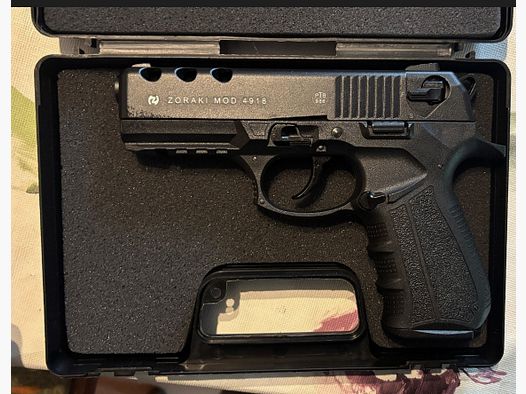 Zoraki 4918 Schreckschusspistole alte PTB 986