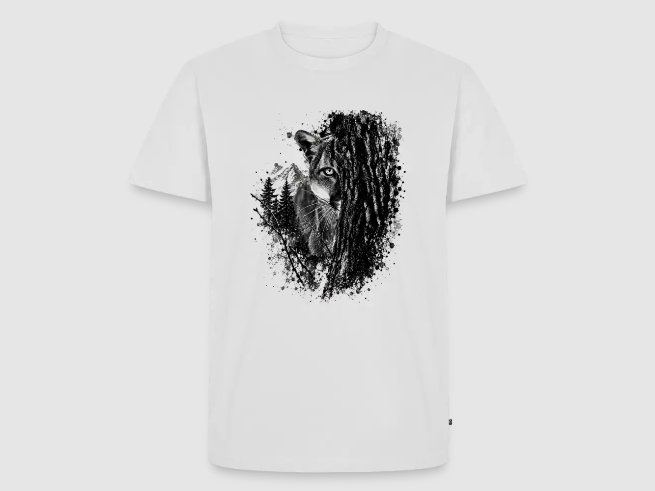 PUMA Heren Premium T-Shirt "Lauerende Puma", afbeelding 35 van 37