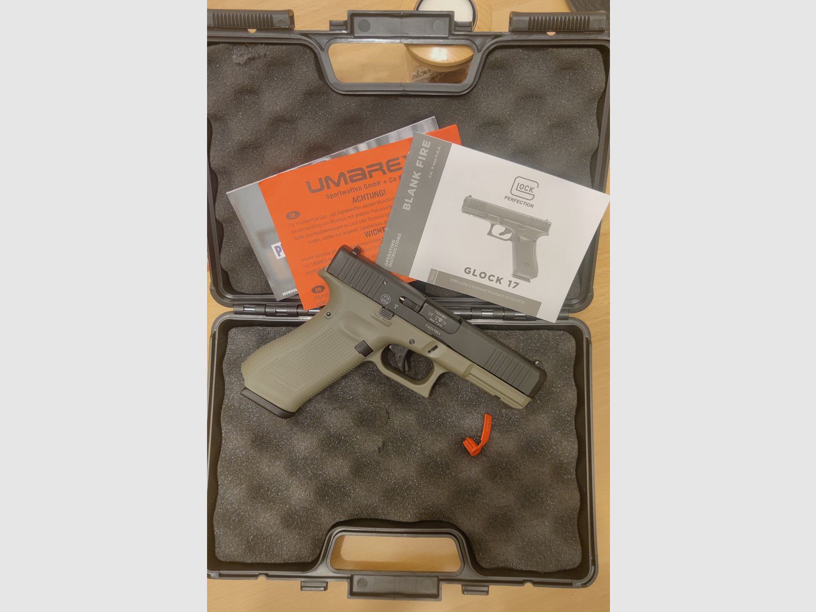 Glock 17 BFG als nieuw 9 mm