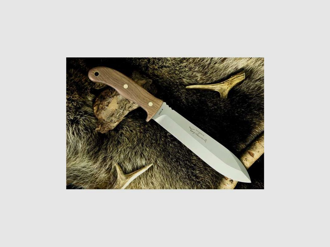 PUMA Robuster Nussbaumholz BÖHLER N690 Messer Tony Lennartz