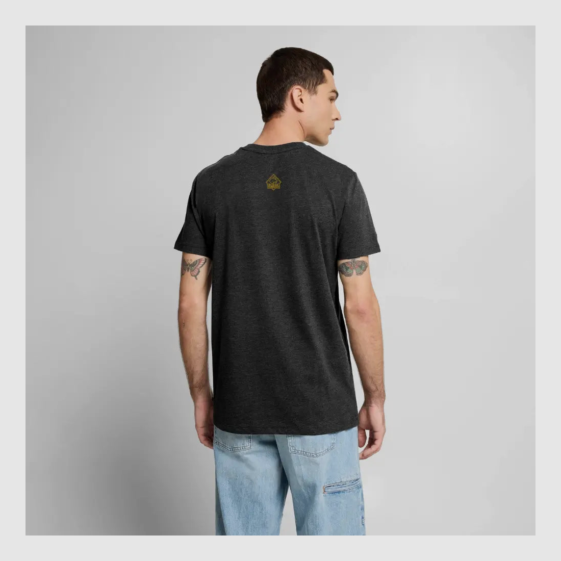 PUMA Men’s Premium T-Shirt "Skull Frontal Sharp Stuff" White
