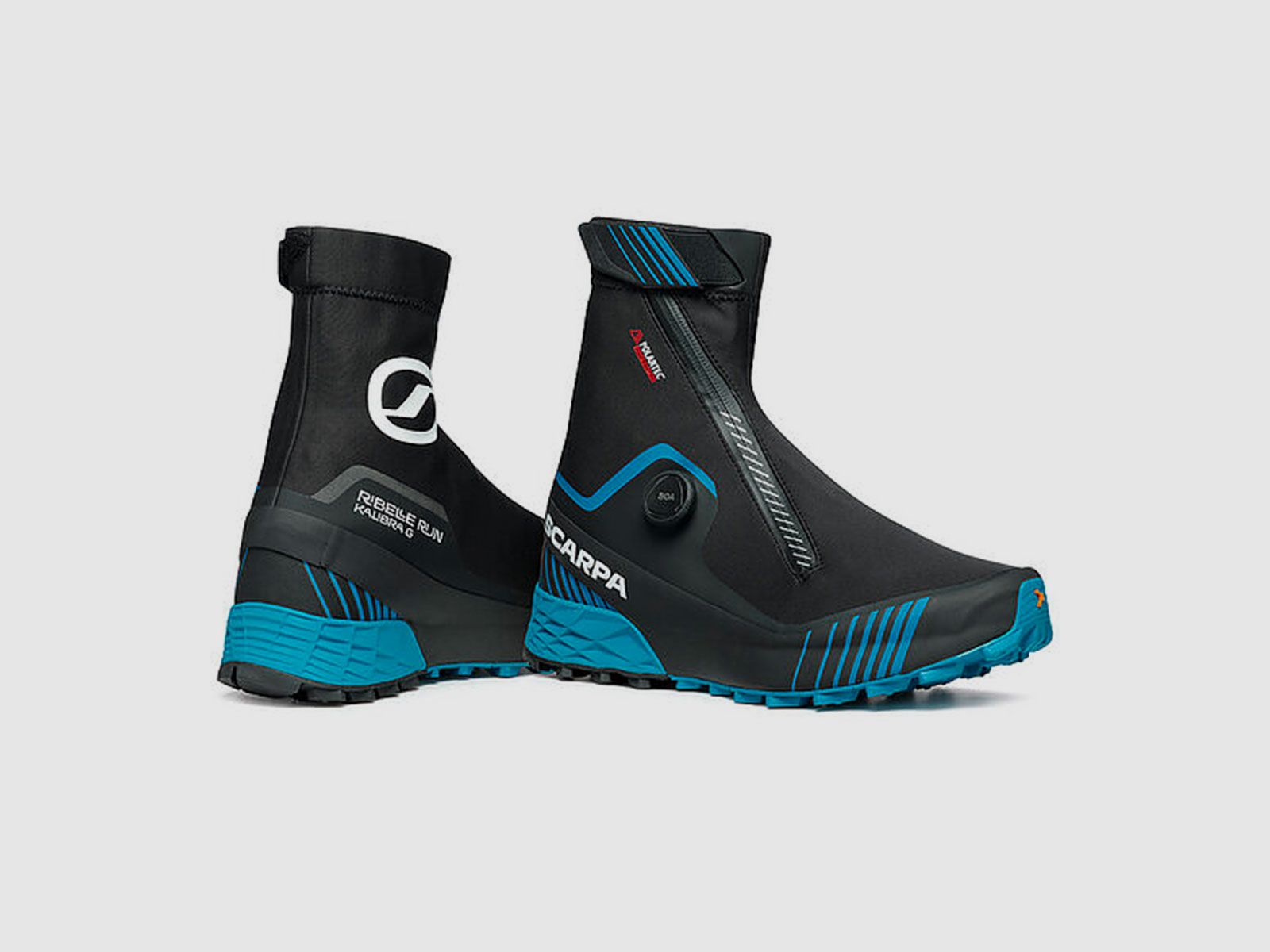SCARPA – MAN – RIBELLE RUN KALIBRA G Zwart/Azure, afbeelding 7 van 8