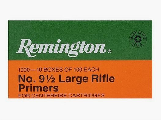 Accenditori Remington 9 1/2 Large Rifle 1000 pezzi