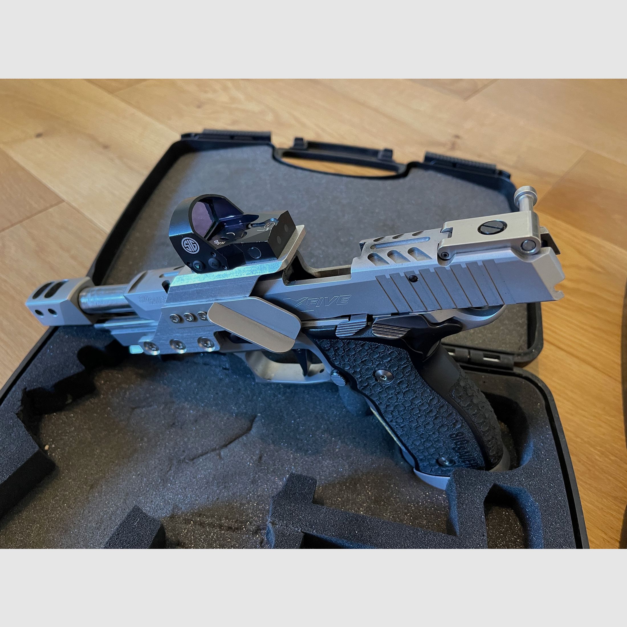SIG Sauer Pistole P226 X-Five Supermatch Racegun HB-Q Umbau 
