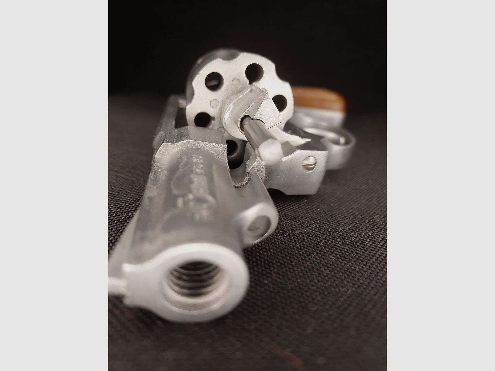 Röhm RG89 Schreckschuss Revolver Steel (PTB 451) Unikat!