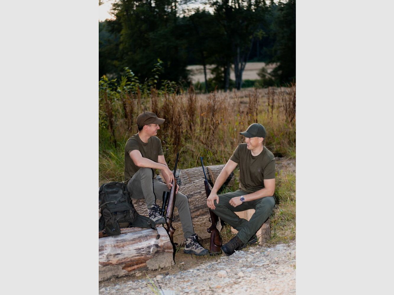 Ostermayer Jagd Merino T-Shirt Herren - 100% Merino