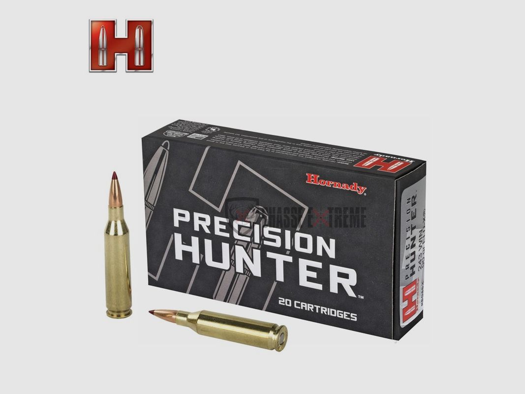 20 Patronen HORNADY Precision 243win 90 Gr Eld-X