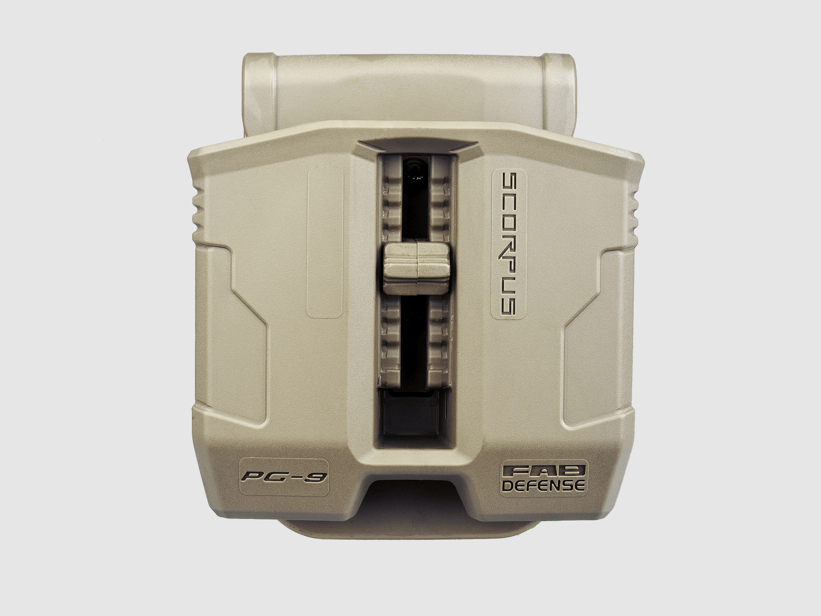 Holster double pour chargeur FAB Defense Scorpus Glock - Terre sombre