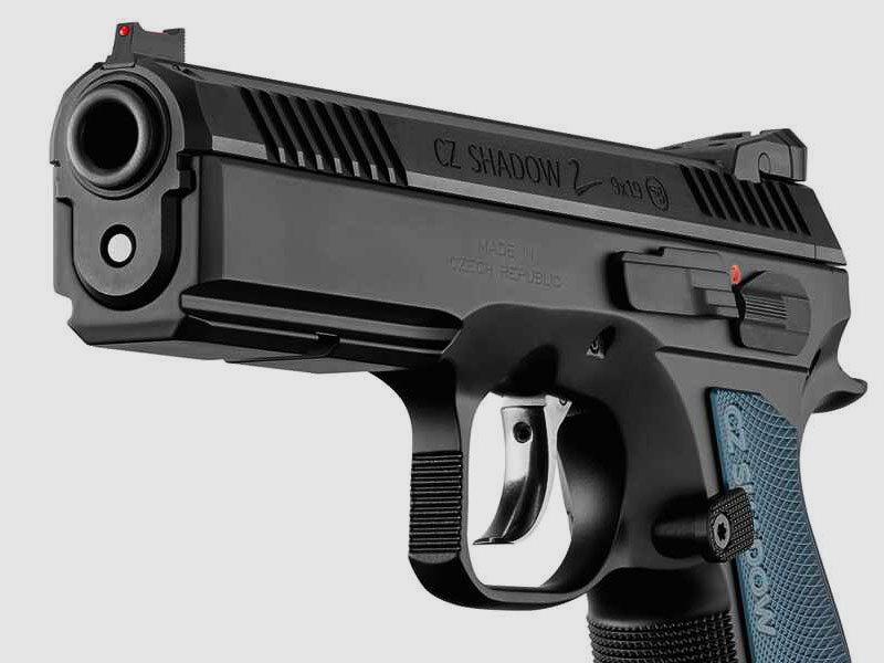 CZ Shadow 2, Negro-Azul