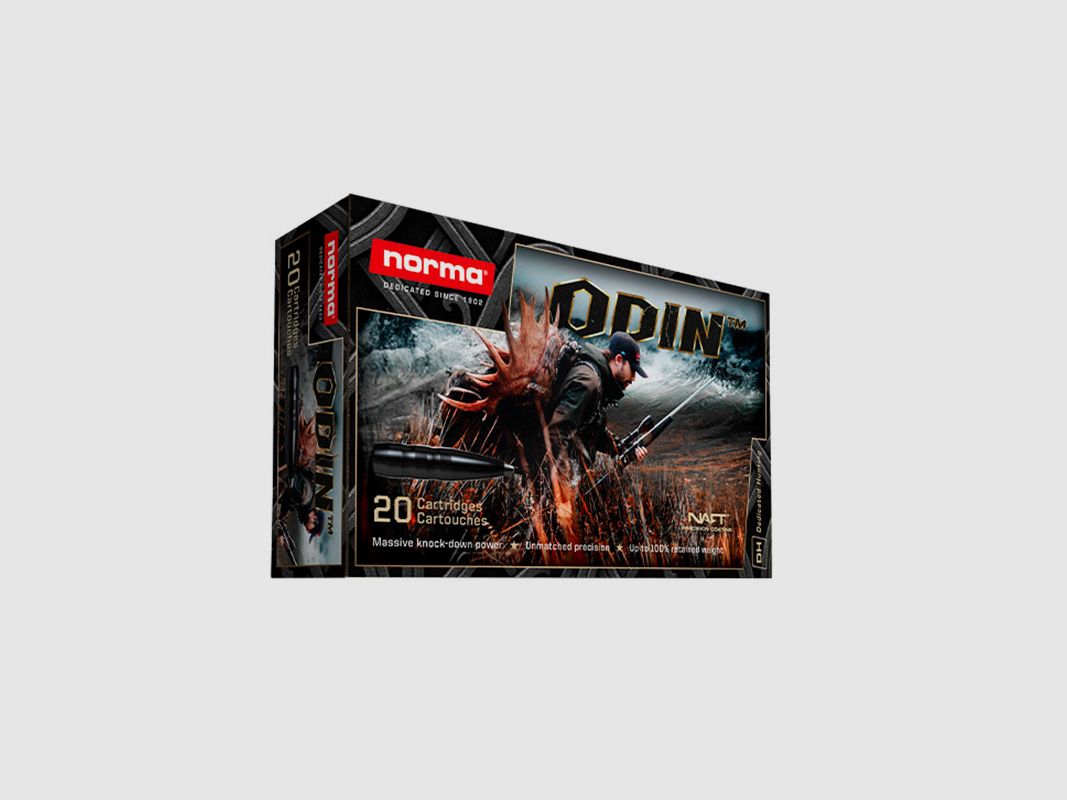 MUNITION – NORMA – ODIN | 30-06 Spring. | 10,5g / 162gr, Bild 1 von 2