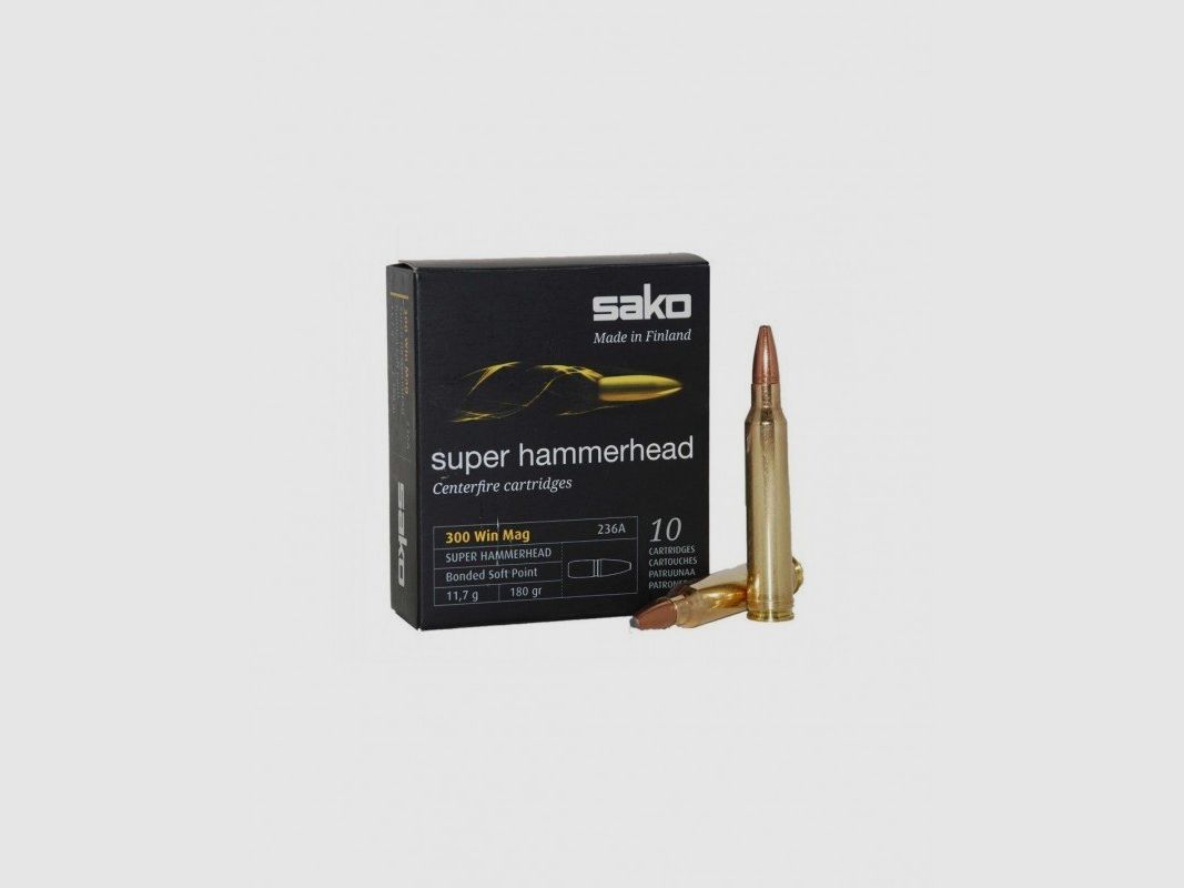 Sako 300 Win. Mag. SuperHammerHead 180grs (10Stk.), Bild 1 von 2