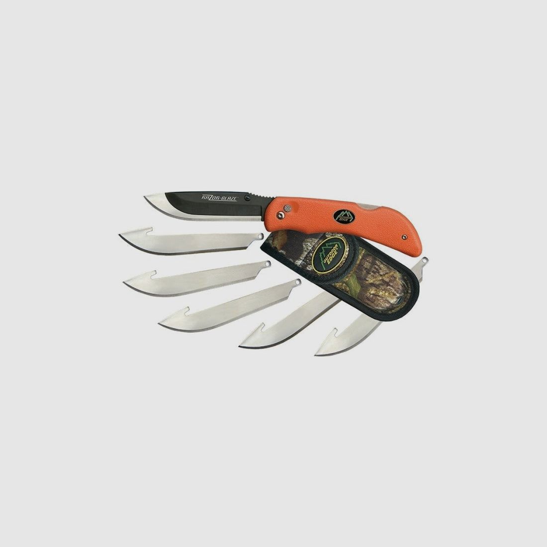 Cuchillo Outdoor Edge Razor Blaze - Hoja 89mm + 6 Hojas