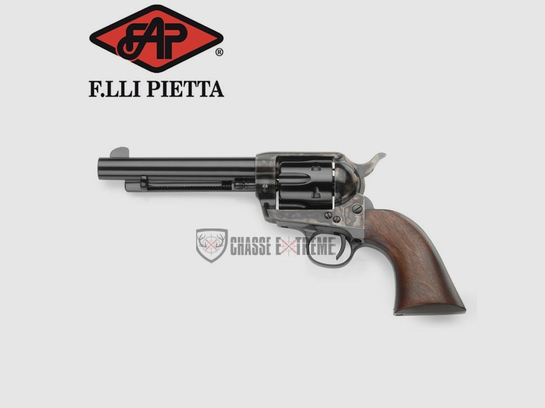 Revolver PIETTA 1873 Sa Acier Bronze 5''1/2 Kal. 9x19