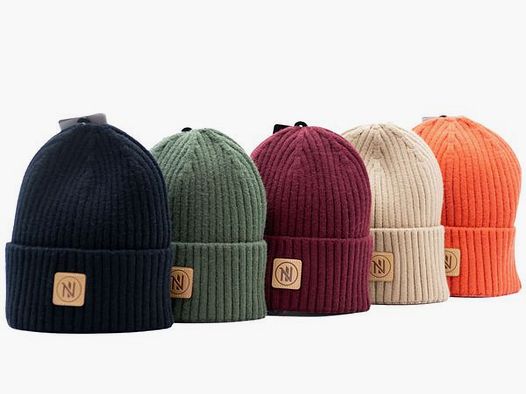Nordhunt Knitted Beanie Red