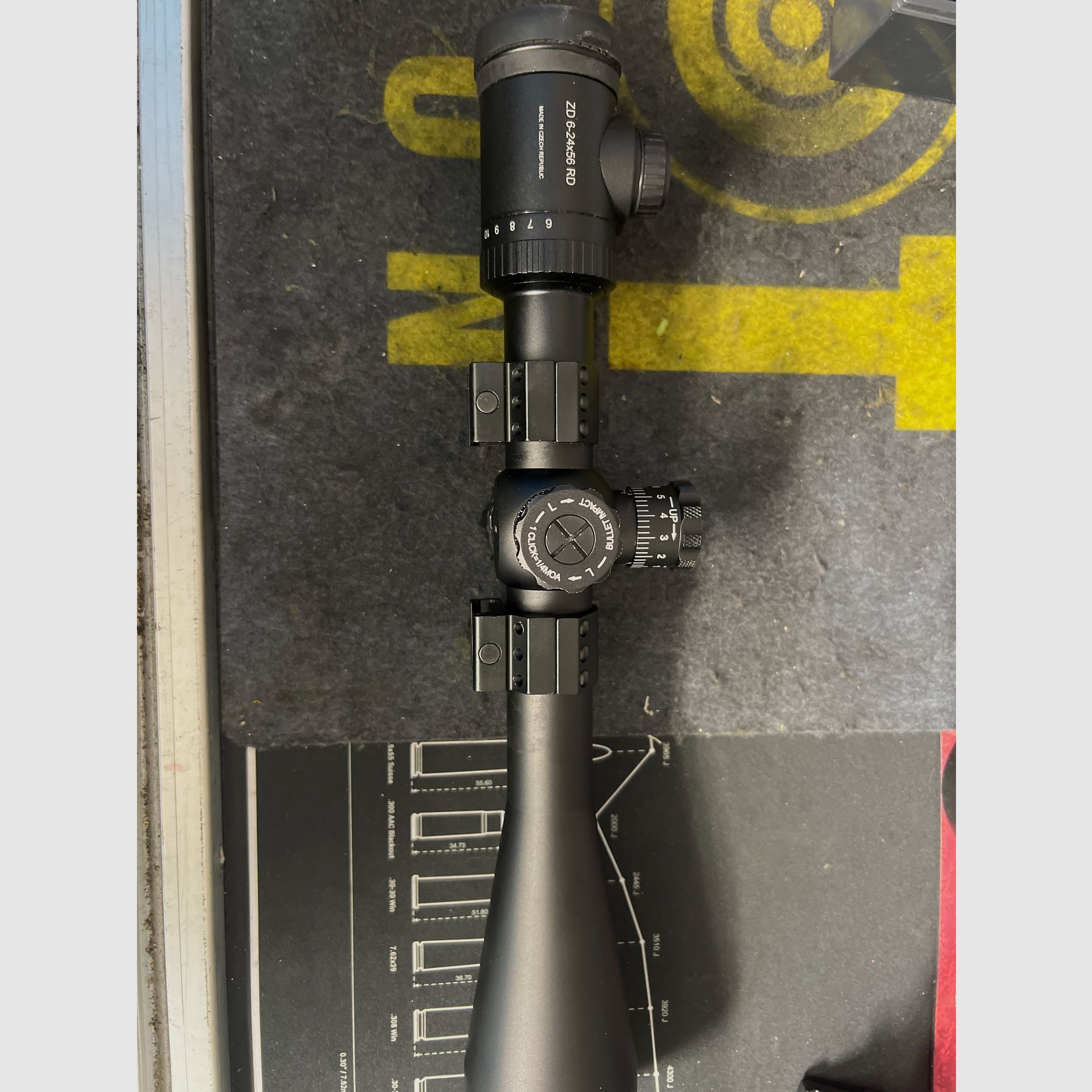 Meopta ZD 6-24x56 RD mit Eratec Montage 