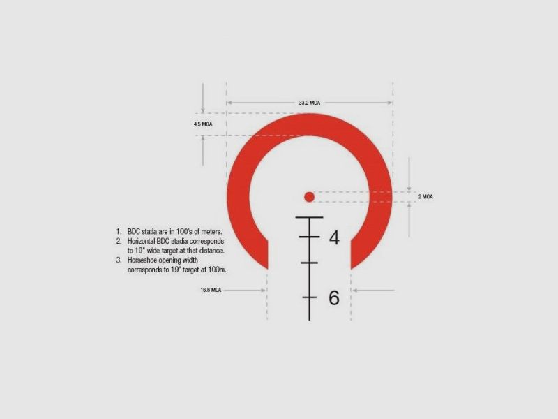 VCOG 1-6x24 FFP 223/55 Red w/TA51 crosshair, afbeelding 5 van 7