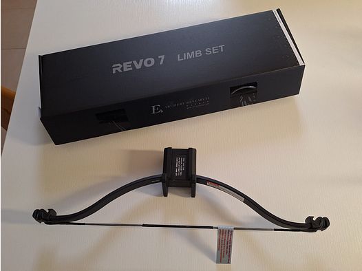 90 lbs Armbrust Wurfarm für EK Archery REVO 7 ***neu und ungeschossen* + Ersatzsehne