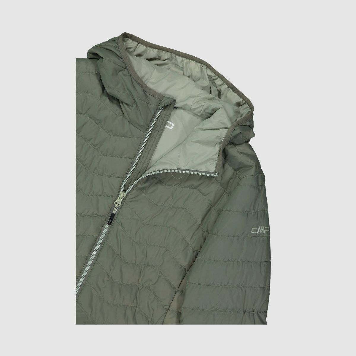 CMP Wattierte Steppjacke mit Kapuze für Damen