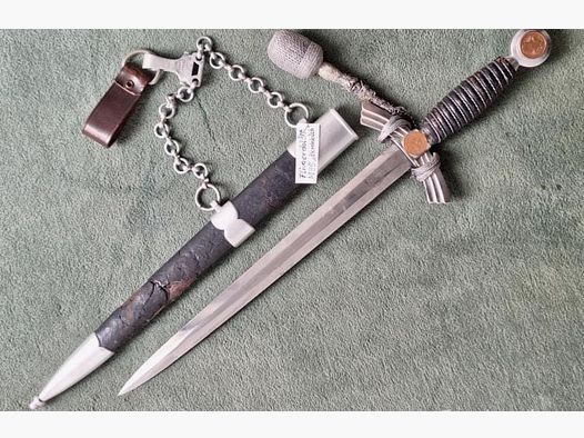 !!! ZUM LETZTEN MAL !!! Borddolch Original (Luftwaffe)