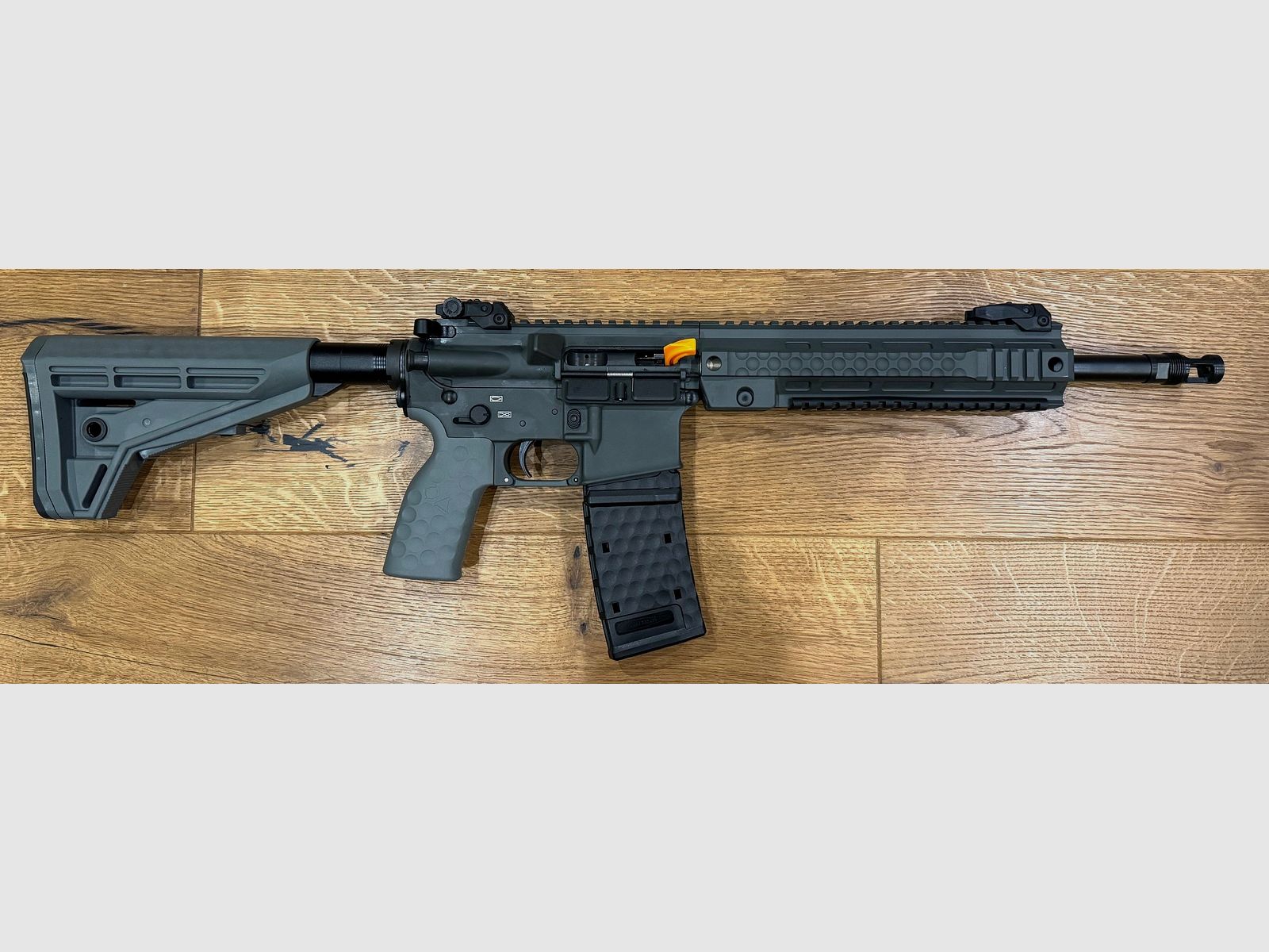 Oberland Arms OA-15 PR M11, 12" Heavy Barrel in Battleship Grey