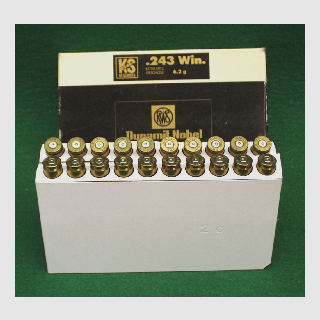 RWS Hülsen .243 Win., gebraucht