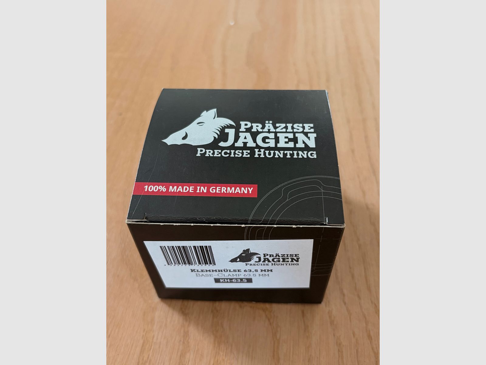 Präzise Jagen Klemmhülse KH-63.5 (63,5 mm) – NEU & unbenutzt – passend für Steiner Ranger 6