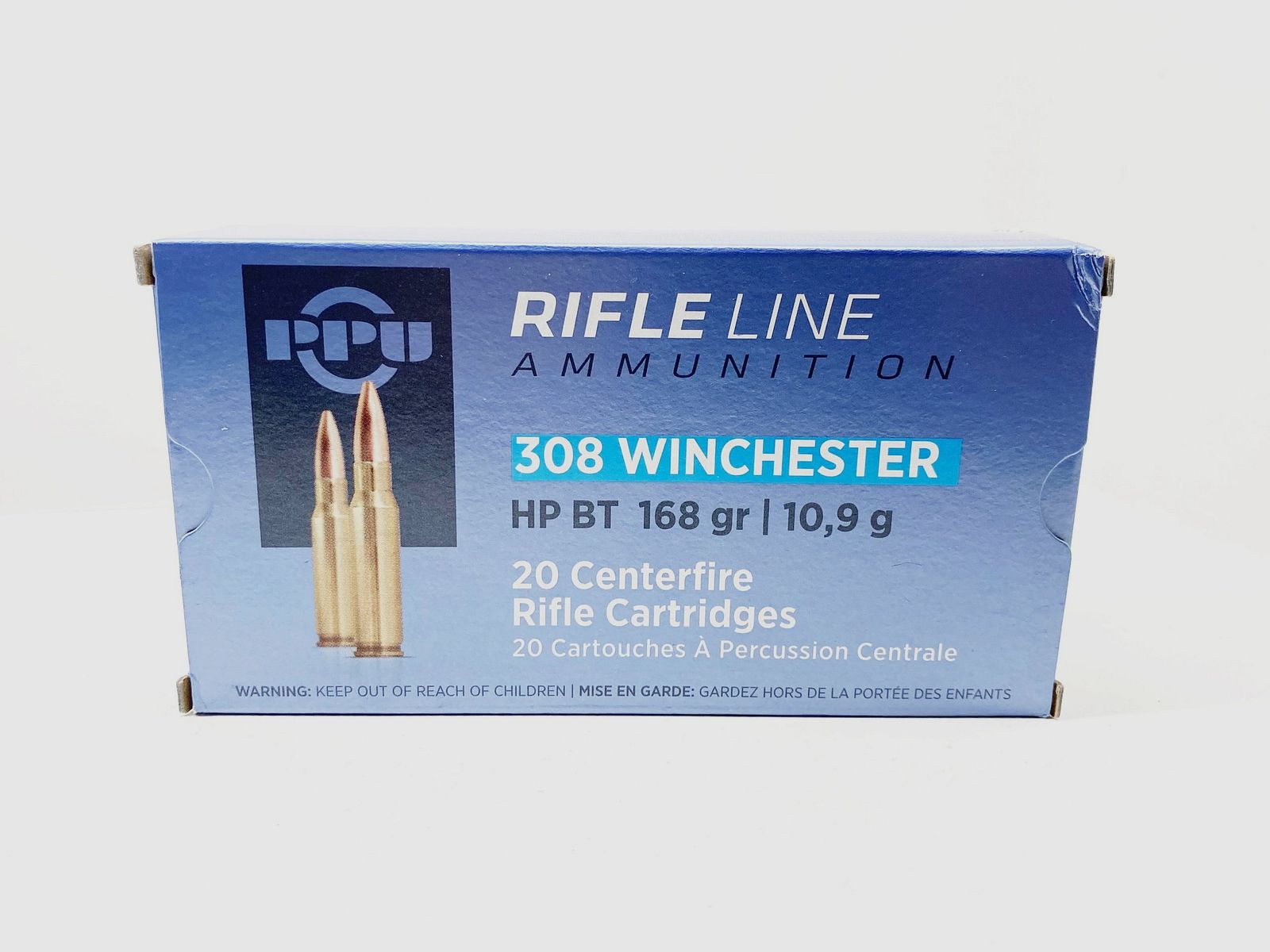 Munition PRVI 308 Win HP BT 168 gr