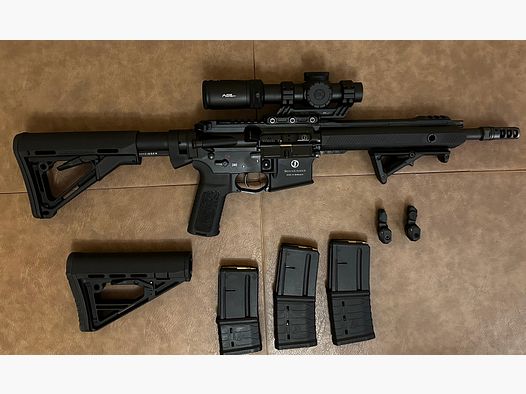 Schmeisser S4F Sport 10,5 Zoll inkl. Zubehör/Munition