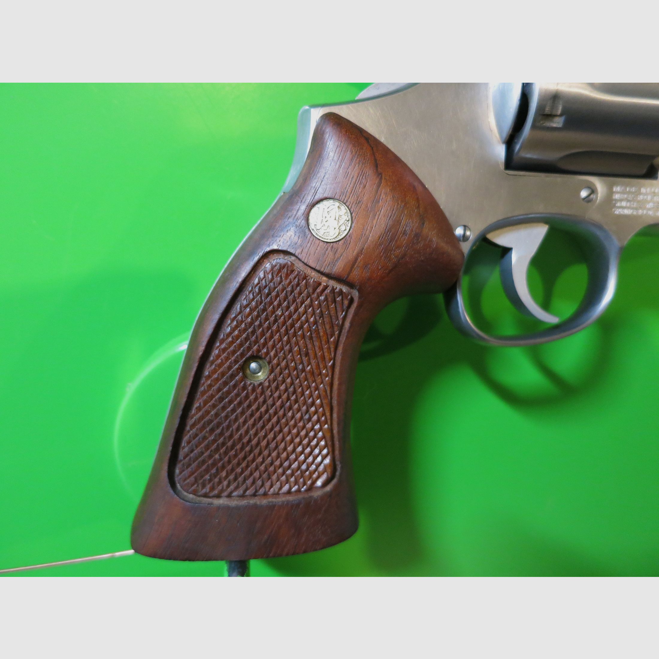 Revolver, SMITH&WESSON, Mod. 686 , .357 Magnum, 6" Lauf,  Edelstahl-Version (stainless)   #15-