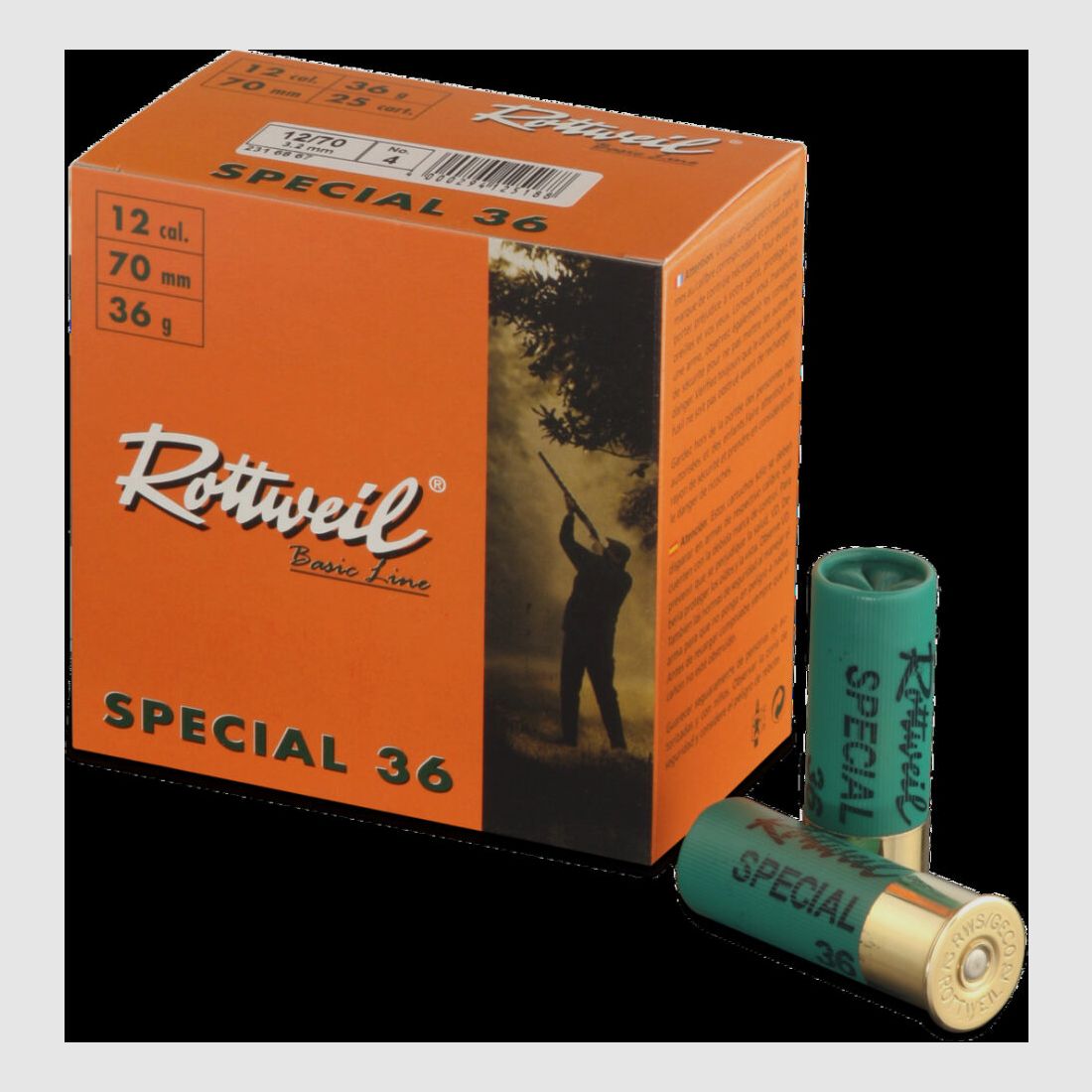 Rottweil 36g Special 4,0mm 25SZT