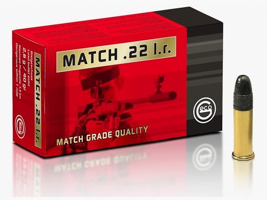 Geco Match .22LR 40gr RN (50 stuks)