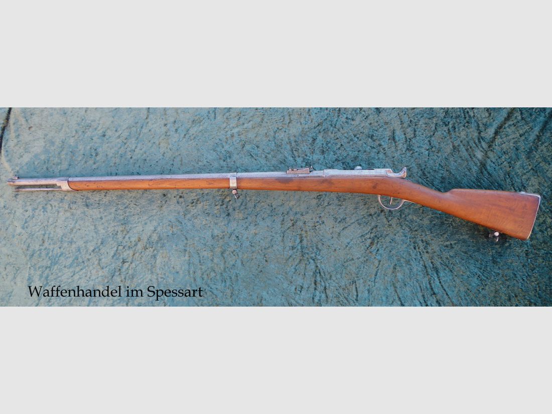 Karabin zapalnikowy Chassepot Mle 1866 cahen-Lyon 1867.