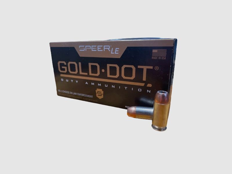 SPEER LAWMAN GOLD DOT .45 AUTO - 230 GRS - HP - 50 SCHUSS