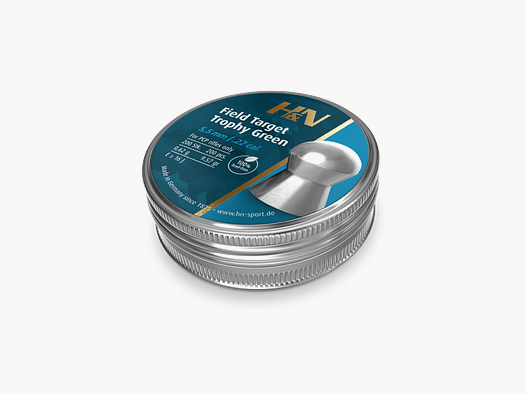 H&N Field Target Trophy Green 5,5 mm / .22 (200 uds.)