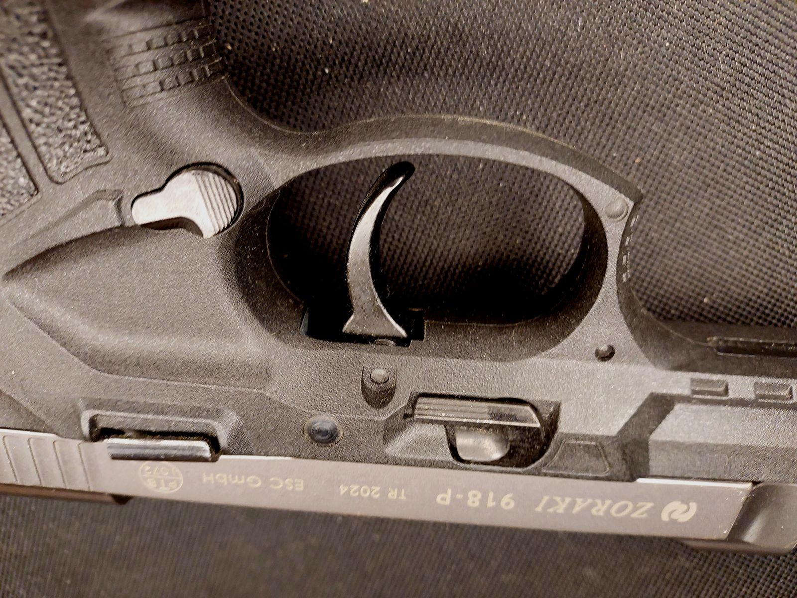 Zoraki 918-P TR-2024 9mm P.A.K. Titan (PTB 1072) as good as new Z 918 as good as new