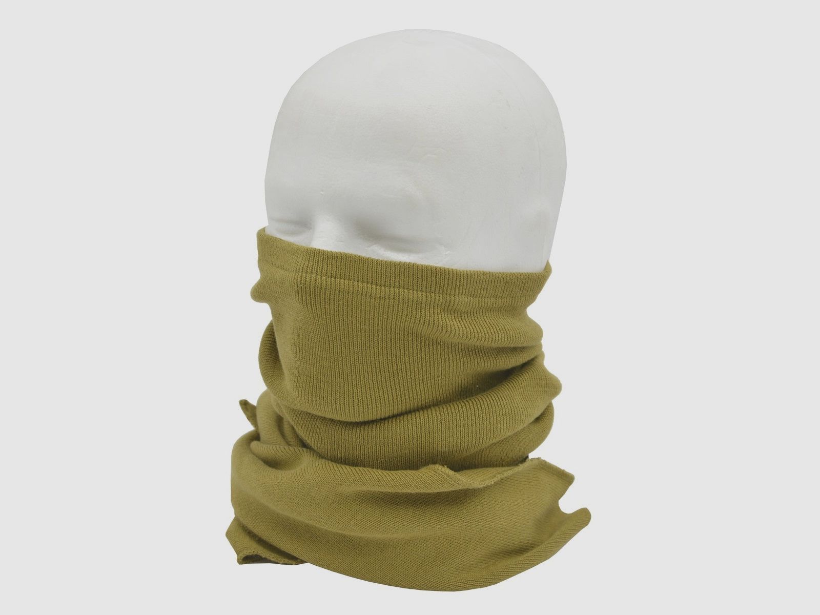 Holländischer Schlauchschal khaki gebraucht