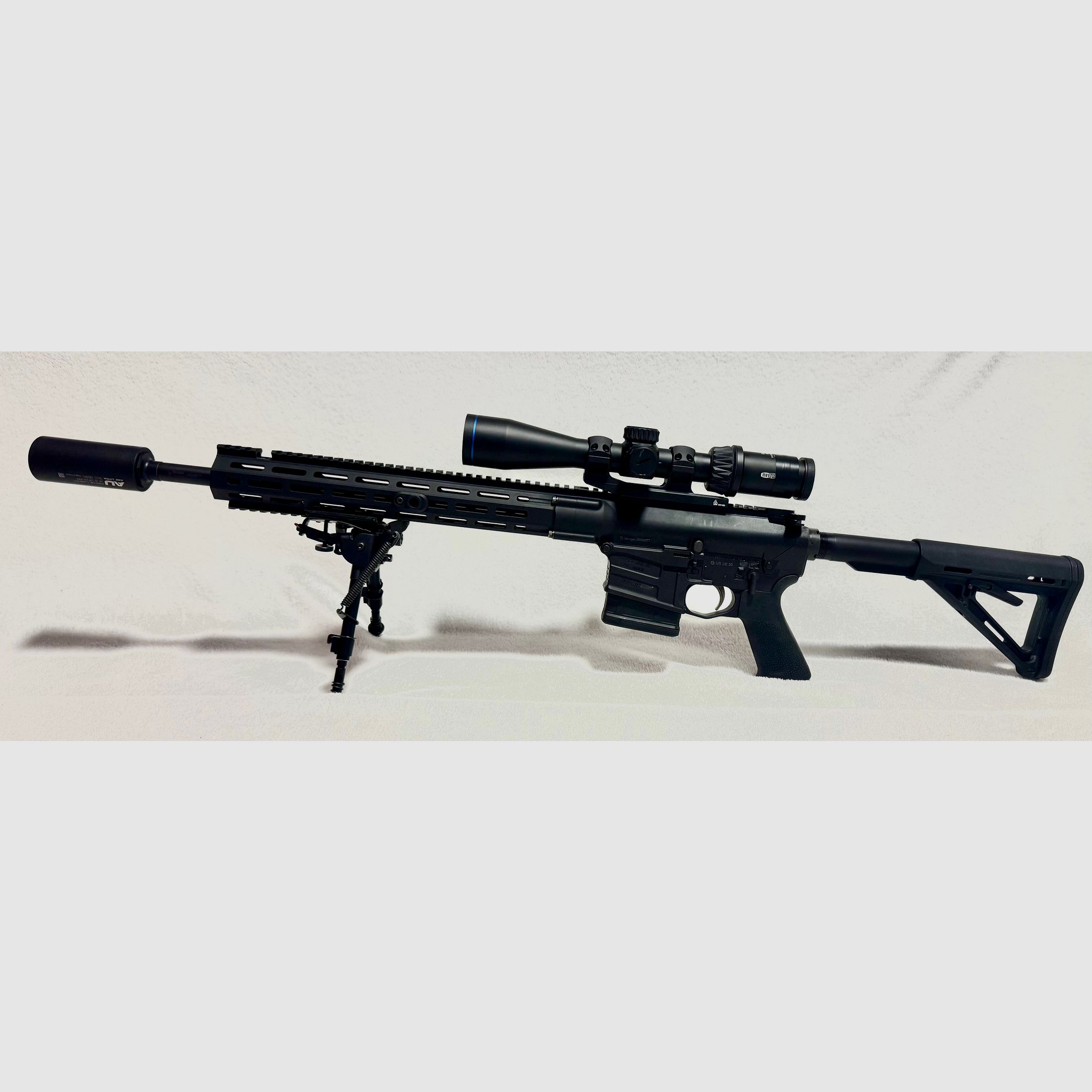 AR-10 Savage MSR-10 Hunter .308 18‘‘ ASE Utra SL5I Schaldämpfer