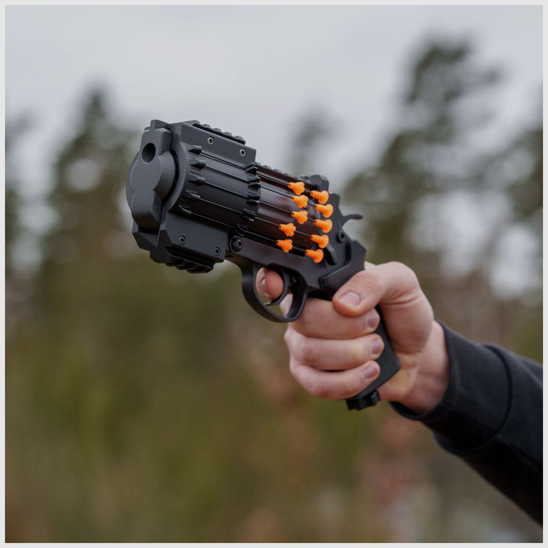 Needle Holder for Six-Needler / DARTIE | incl. Picatinny + Weaver Rail