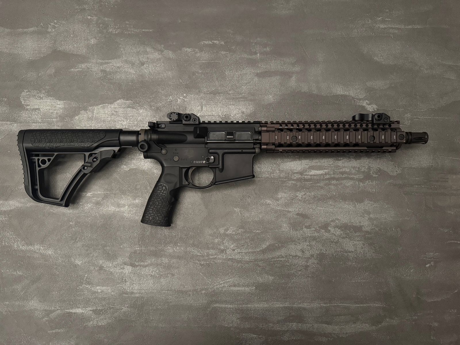 GHK Colt / Daniel Defense MK18 MOD1 Vollmetall Gas-Blow-Back 6mm BB Dualtone