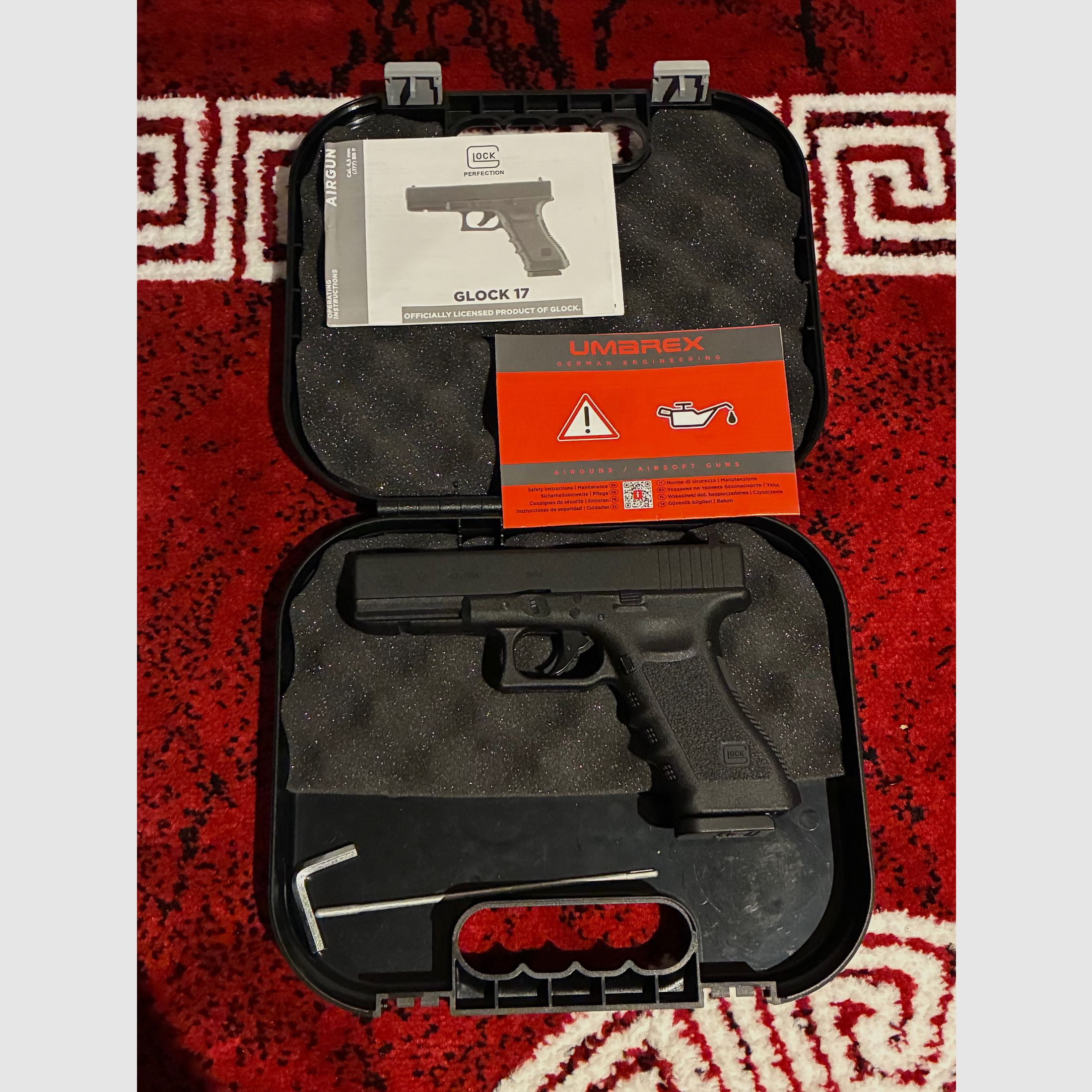 Rearranging Glock 17 4.5mm Diabolo Blowback