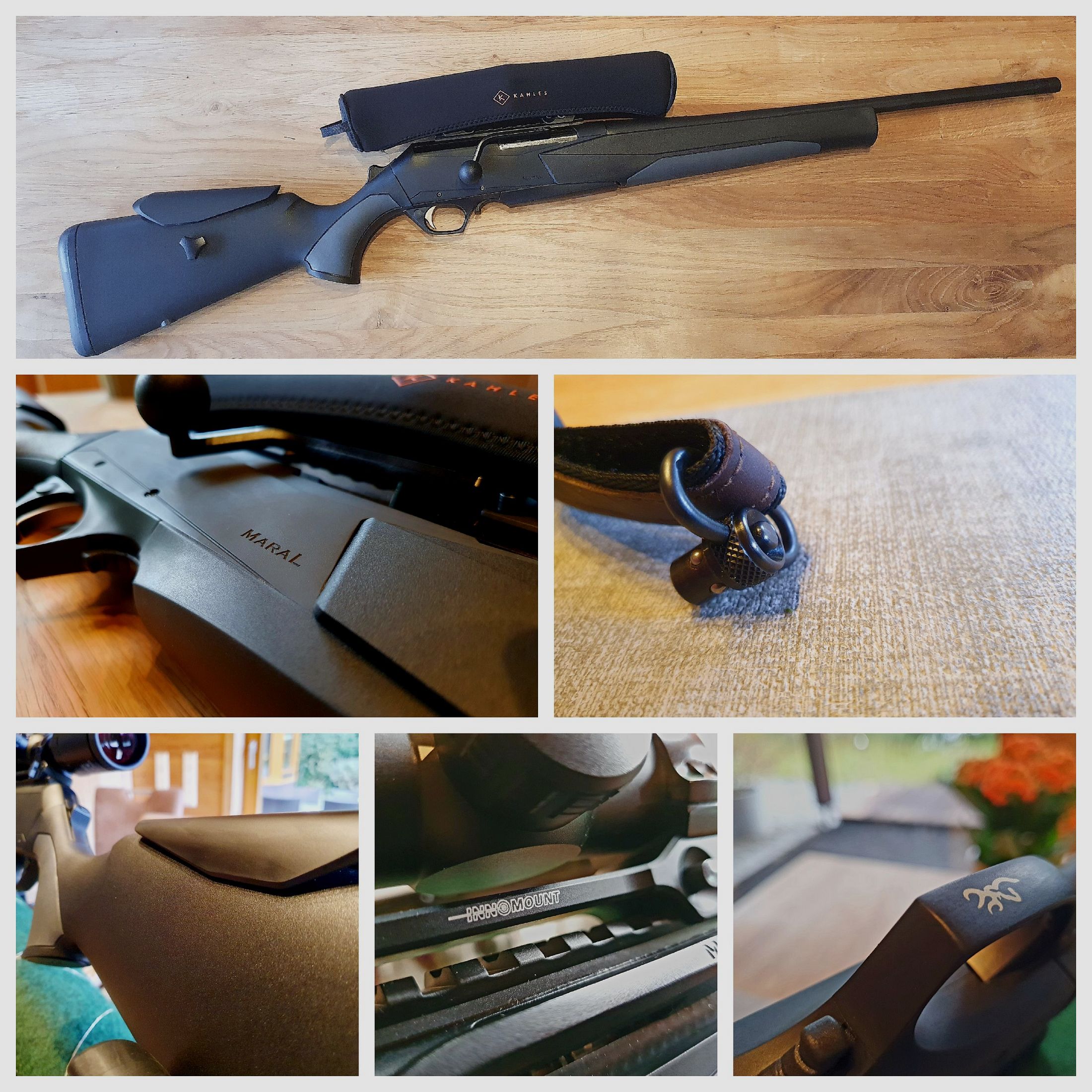 Browning Maral Repetierbüchse Composite Nordic, Kaliber .308 win, Geradezugrepetierer