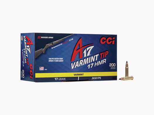 17 HMR CCI CCI 17 HMR A17 17 gr Varmint Tip VE200